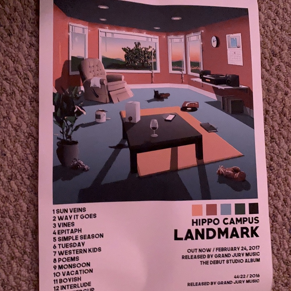hippo campus poster